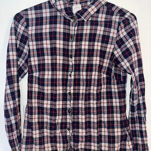J Crew Plaid Shirt - XS